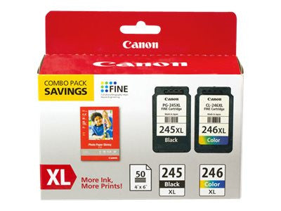 Hot Deal: Canon Pixma Mg2420 Printer Set with Pg245Xl/Cl246Xl Ink and 600 - Yield Paper
