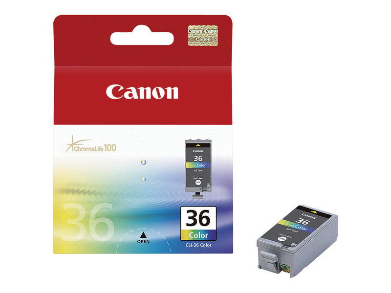 Canon Pixma IP110 High - Yield 4 - Color CLI36 SD Ink Cartridge (250 Yield)