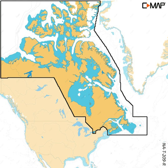 Hot Deal! C-MAP Reveal X Coastal MicroSD for Canada North and East