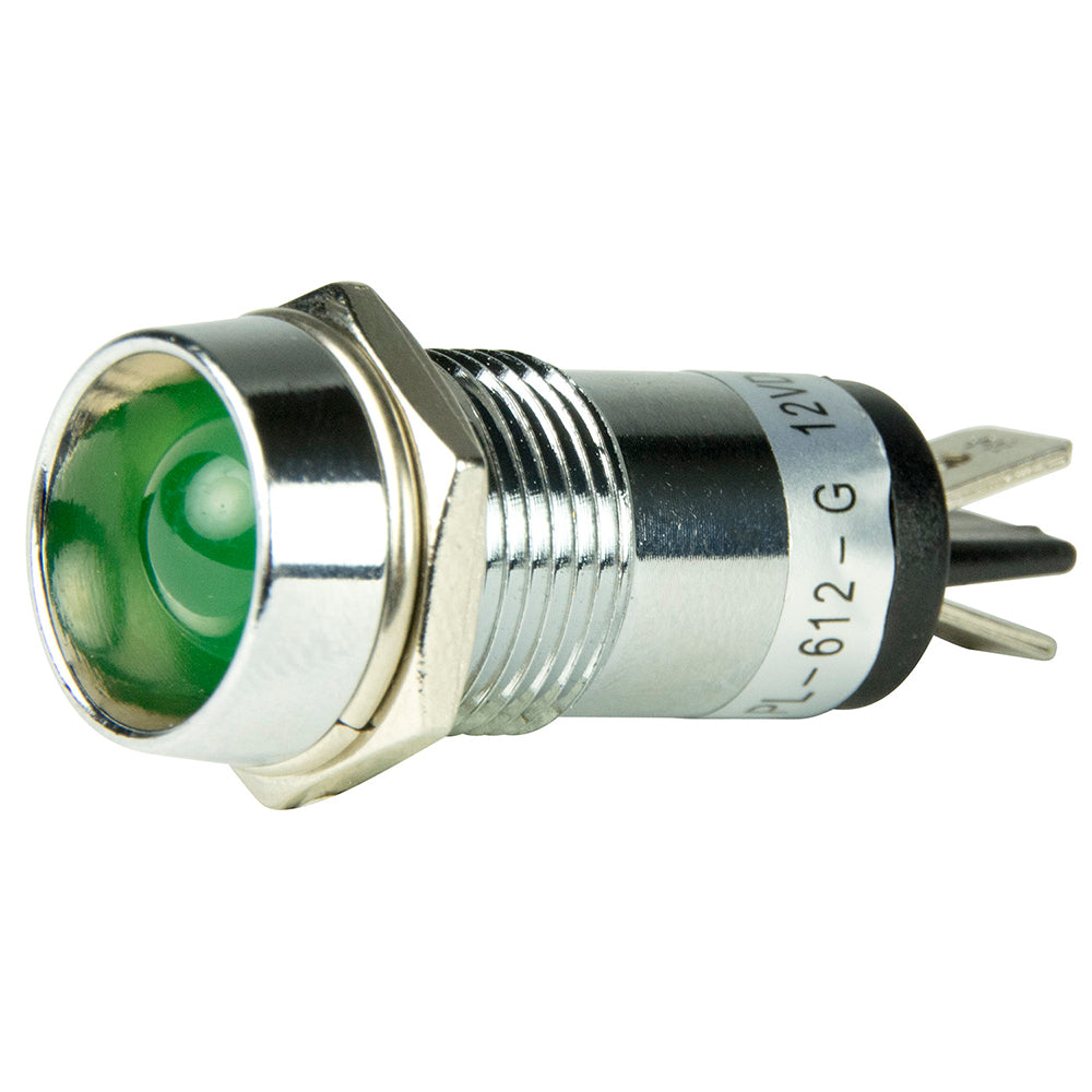 Hot Deal! 12V Green BEP LED Pilot Indicator Light [1001103]