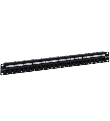 Hot Sale! 24-Port 10G 6A 110-Type Patch Panel for High-Speed Networks