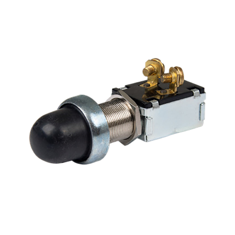 Best Deal! Moisture-Sealed 2-Position SPST Push Button Switch - OFF/(ON) [1001503]