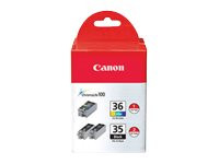 Canon Pixma IP110 Ink Pack: 2 PGI-35 & 1 CLI-36, 400 Yield