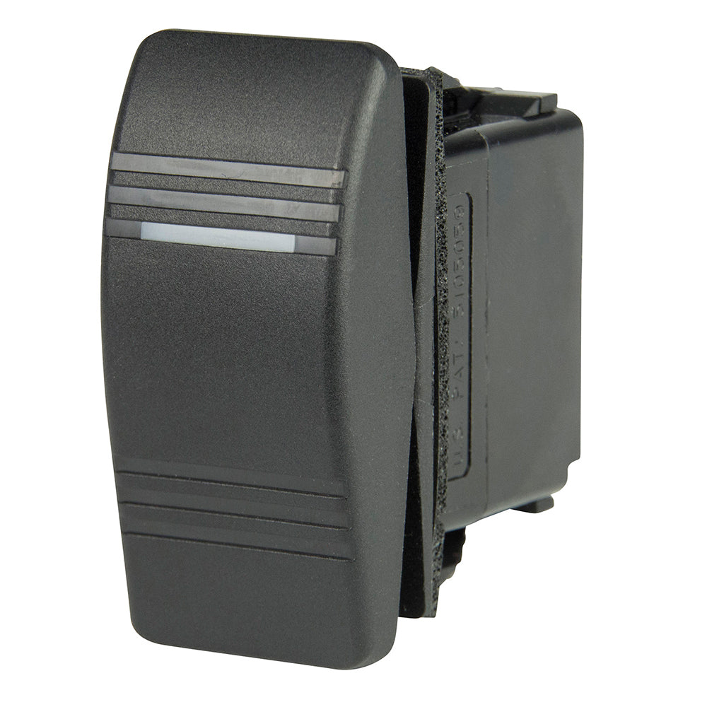 Hot Sale! BEP DPDT Contura Double Pole Double Throw Switch with 1 Amber LED - ON/OFF/(ON)