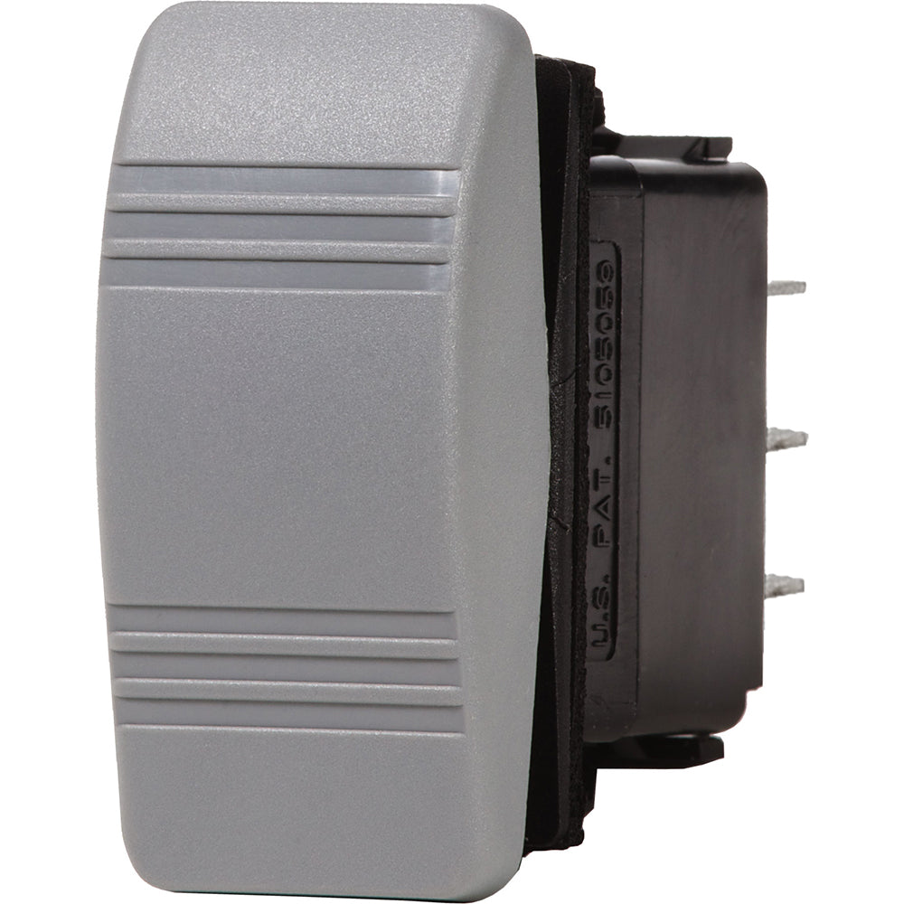 Sale! Blue Sea Gray 8219 Double Pole Single Throw Water-Resistant Contura III Switch