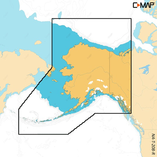 C-MAP Reveal X High-Res Coastal Alaska microSD Card
