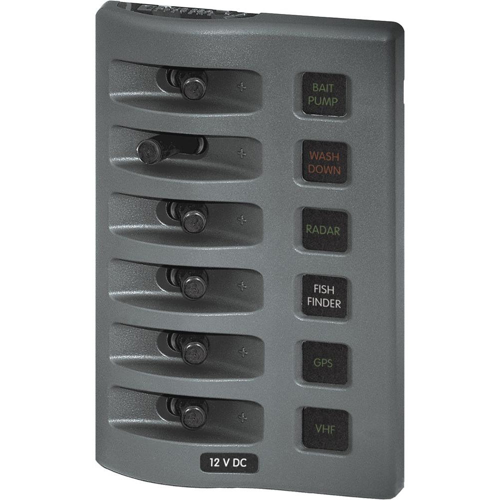 Get Your Blue Sea 4306 Grey 6 - Position Waterproof Fuse Panel at a Great Deal