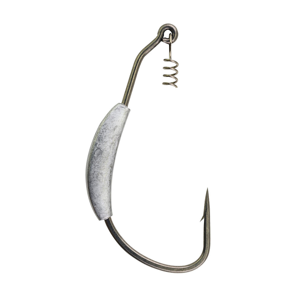Berkley Fusion19 4/0 Smoke Satin Weighted Swimbait Fishing Hook [1362183]