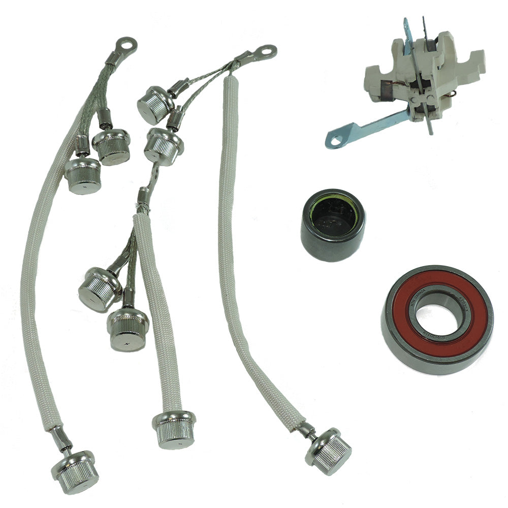 Exclusive Balmar 90 Series Offshore Alternator 12/24V Repair Kit with Bearings, Brushes & Diodes