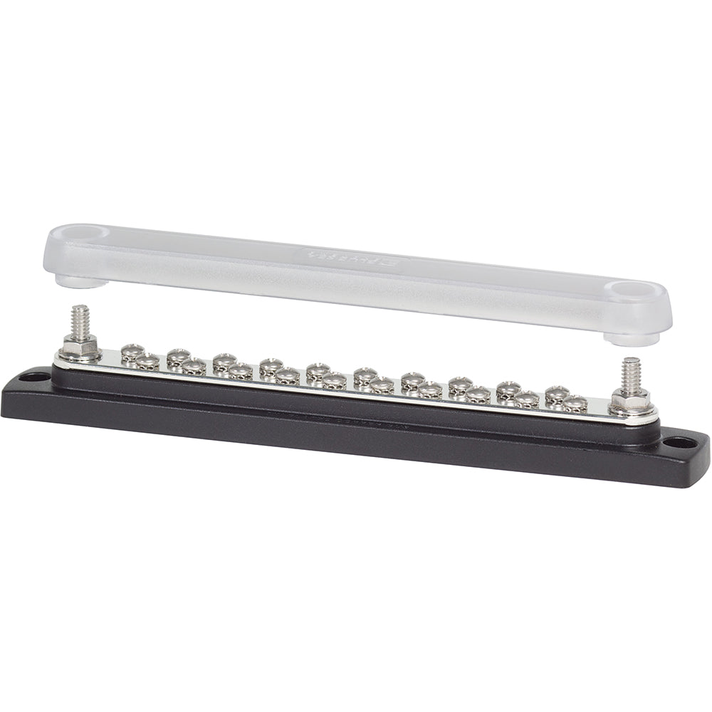 Blue Sea 2312: 150 Amp Common Busbar with Cover - Great for High - Performance Use