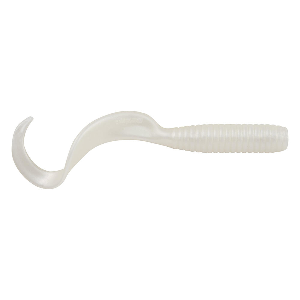 Berkley Gulp! Saltwater 4' Pearl White Grub - Hot Catch!