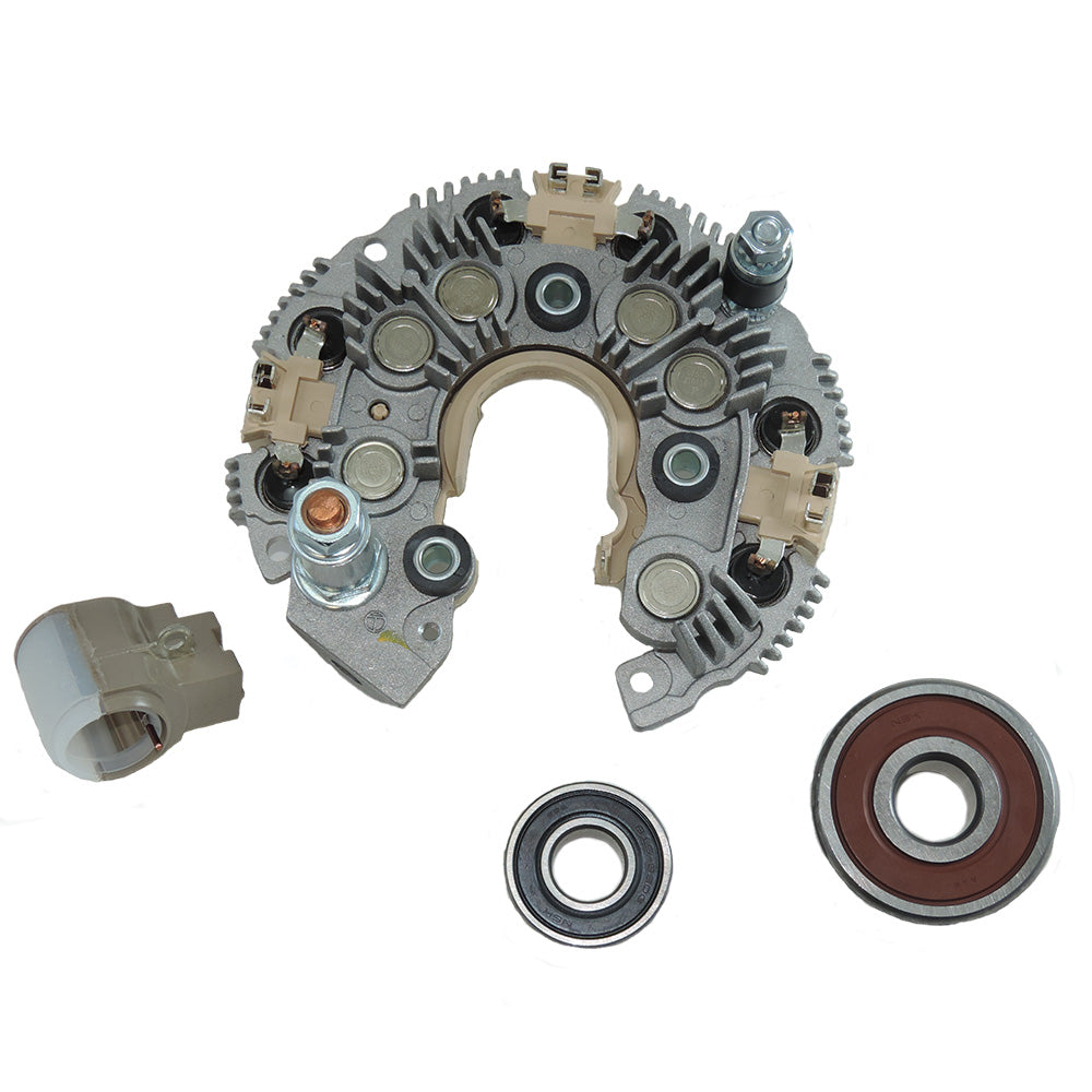 Hot Deal! Balmar AT Series 200AMP 12V Offshore Alternator Repair Kit with Bearings, Brushes, Rectifier [70 - AT - 200]