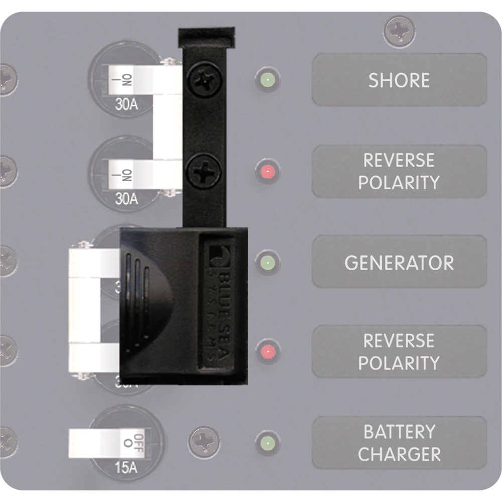 Blue Sea 4125 AC A-Series Circuit Breaker Lockout Slide - Must-Have Safety Device