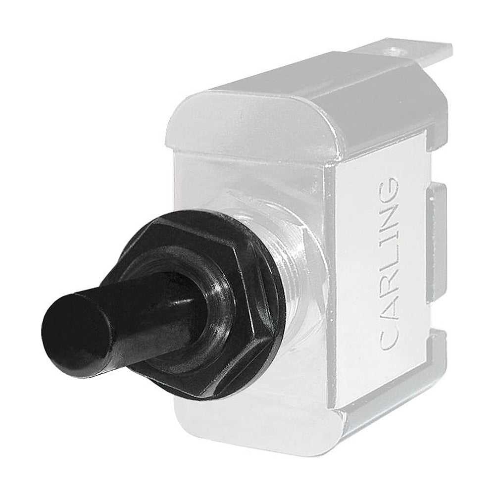 Black WeatherDeck Toggle Switch Boot - Blue Sea 4138 Model