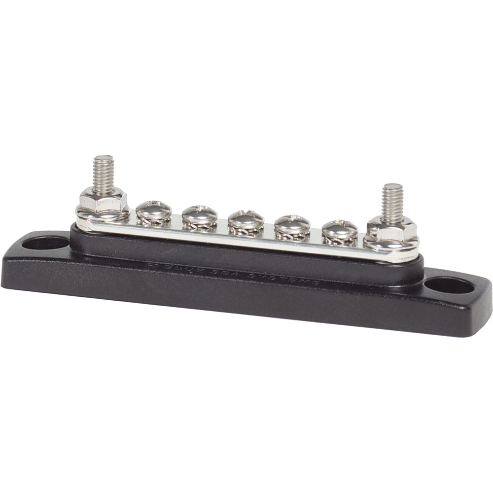 Blue Sea 2304 100A Mini Bus Bar with 5 x 8-32 Screw Terminals