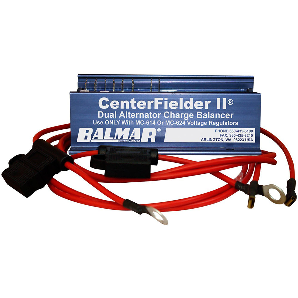 Balmar Centerfielder II 12/24V with Wires - Ideal for 2 Engines, 1 Bank [CFII-12/24]