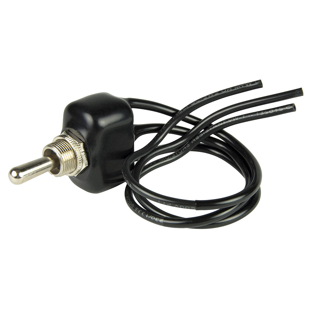 12V/24V DC PVC Coated SPST Toggle Switch - OFF/(ON) [1002003]
