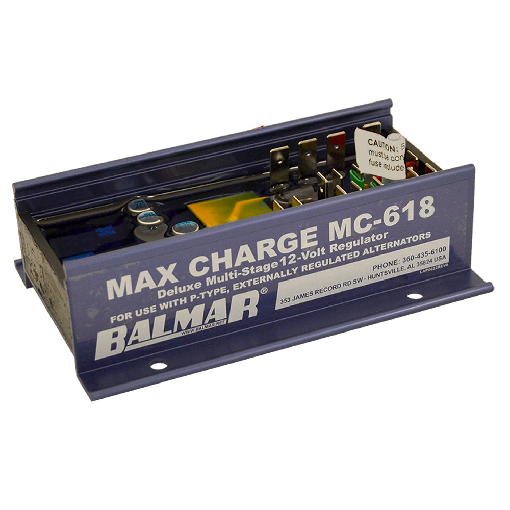Balmar 12V Max Charge MC618 Multi - Stage Regulator (No Harness) - Great Value!