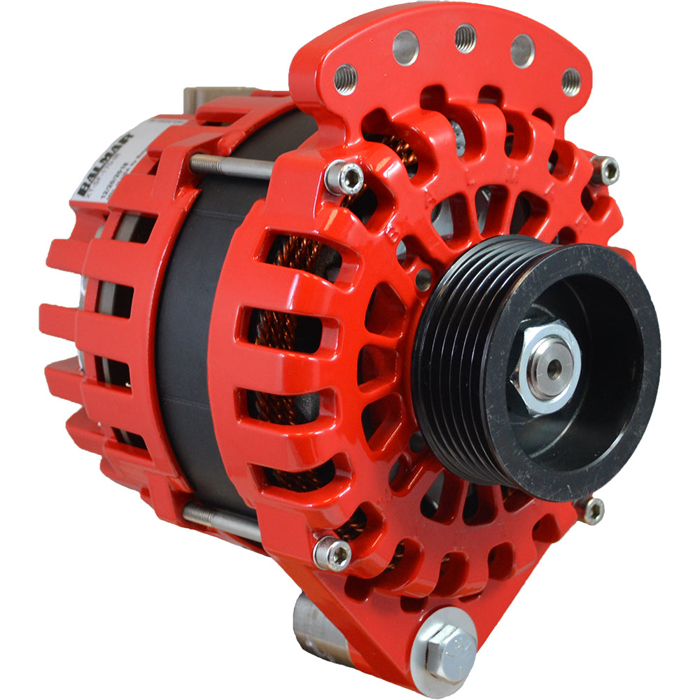 Balmar 170A 12V Alternator with 1-2' Single Foot K6 Serpentine Pulley [XT-SF-170-K6] - Great Upgrade