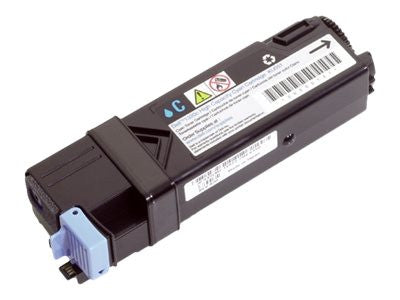 Dell 2130Cn (T107C) High-Yield Cyan Toner - 2.5K Yield, Great Deal