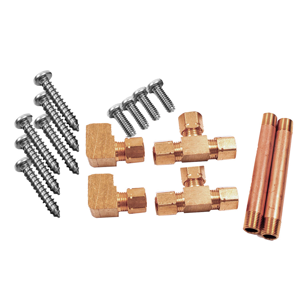 Premium Bennett Dual Actuator Marine Hardware Pack [H1170B] for Hydraulic Systems